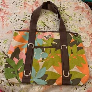 Roxy colorful tote